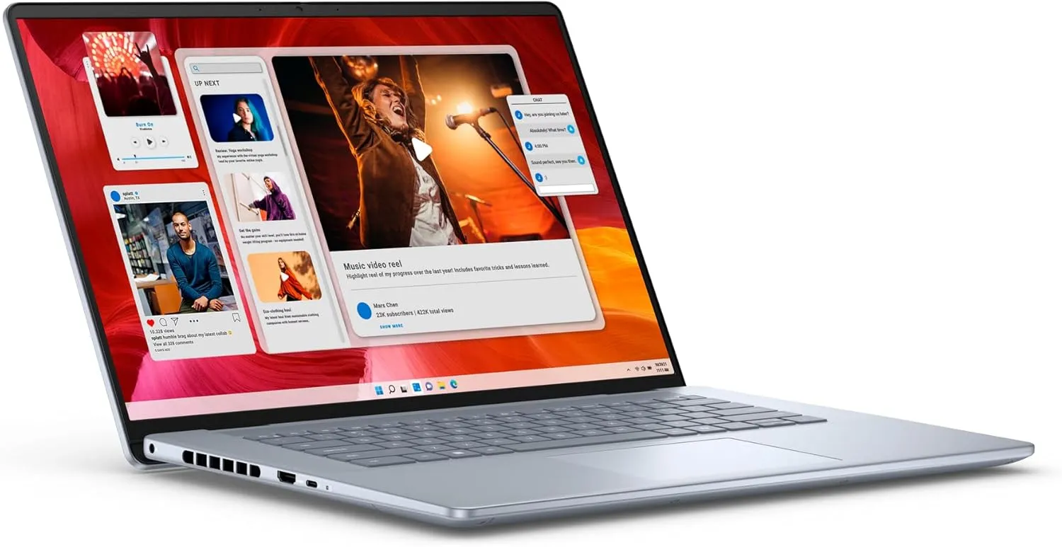 DELL Inspiron 16 Plus 7640 Business Laptop 16" 2.5k (2560x1600) 120Hz Intel 10-core i7-13620H 16GB RAM 1TB SSD Backlit Thunderbolt FHD Camera Long-Lasting Battery ExpressCharge Win11 ICP Hub