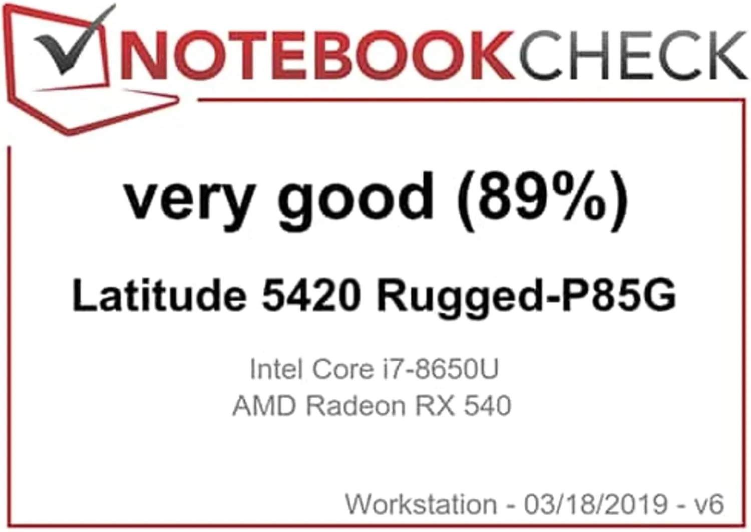 Dell Latitude Rugged 5420 Laptop | 14" 1920x1080 FHD | Core i5-8350U - 512GB SSD Hard Drive - 32GB RAM | 4 cores @ 3.6 GHz Win 10 Pro Black (Renewed)