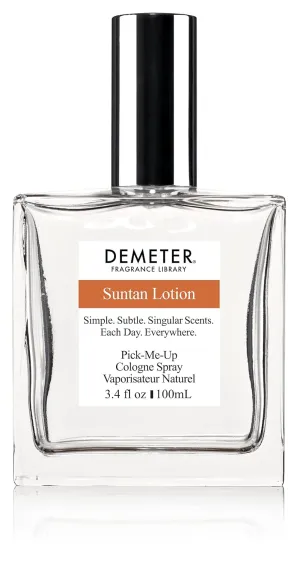 DEMETER Fragrance Library 3.4 oz Cologne Spray - Suntan Lotion
