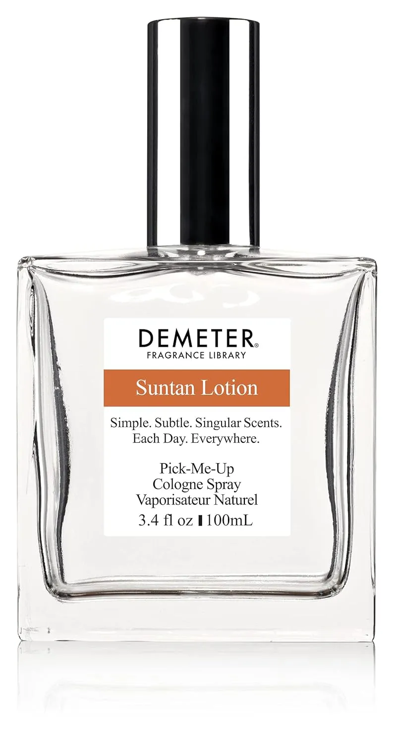 DEMETER Fragrance Library 3.4 oz Cologne Spray - Suntan Lotion