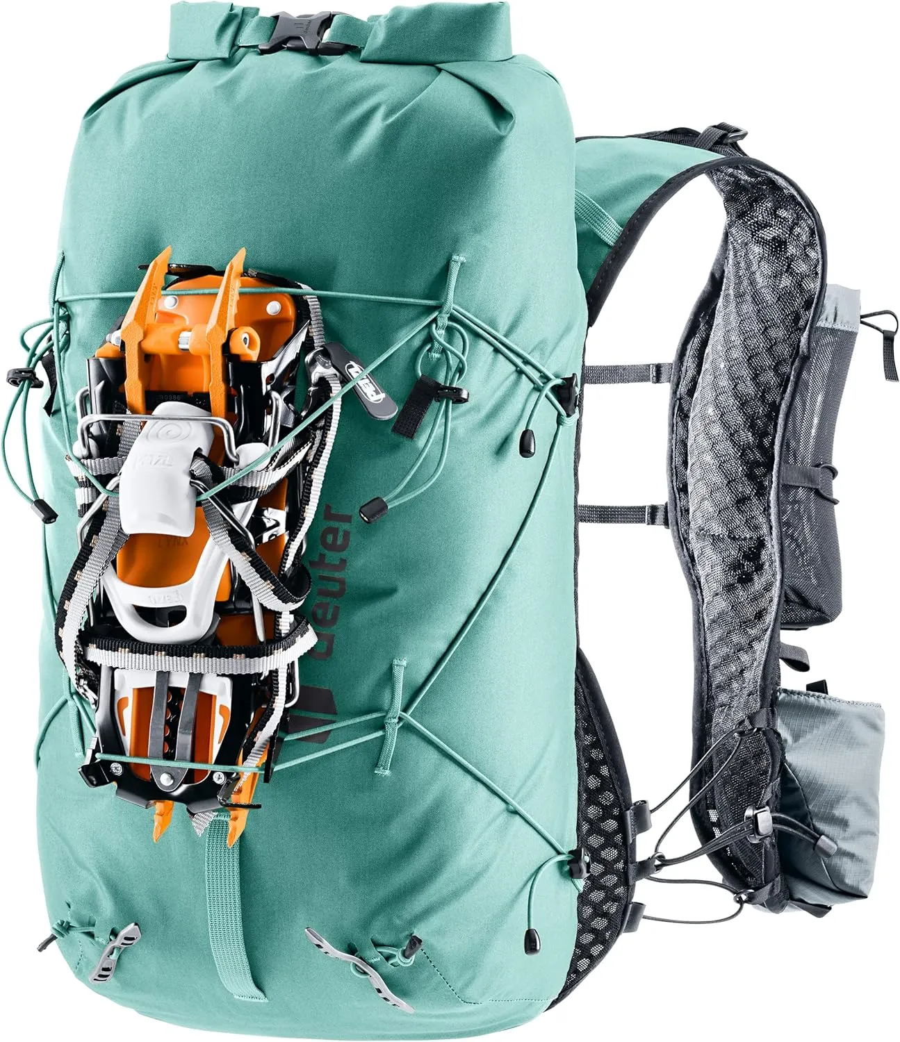 Deuter Vertrail 16L Alpine Backpack I Waterproof, Lightweight Hiking & Mountaineering Pack - Glacier-Graphite