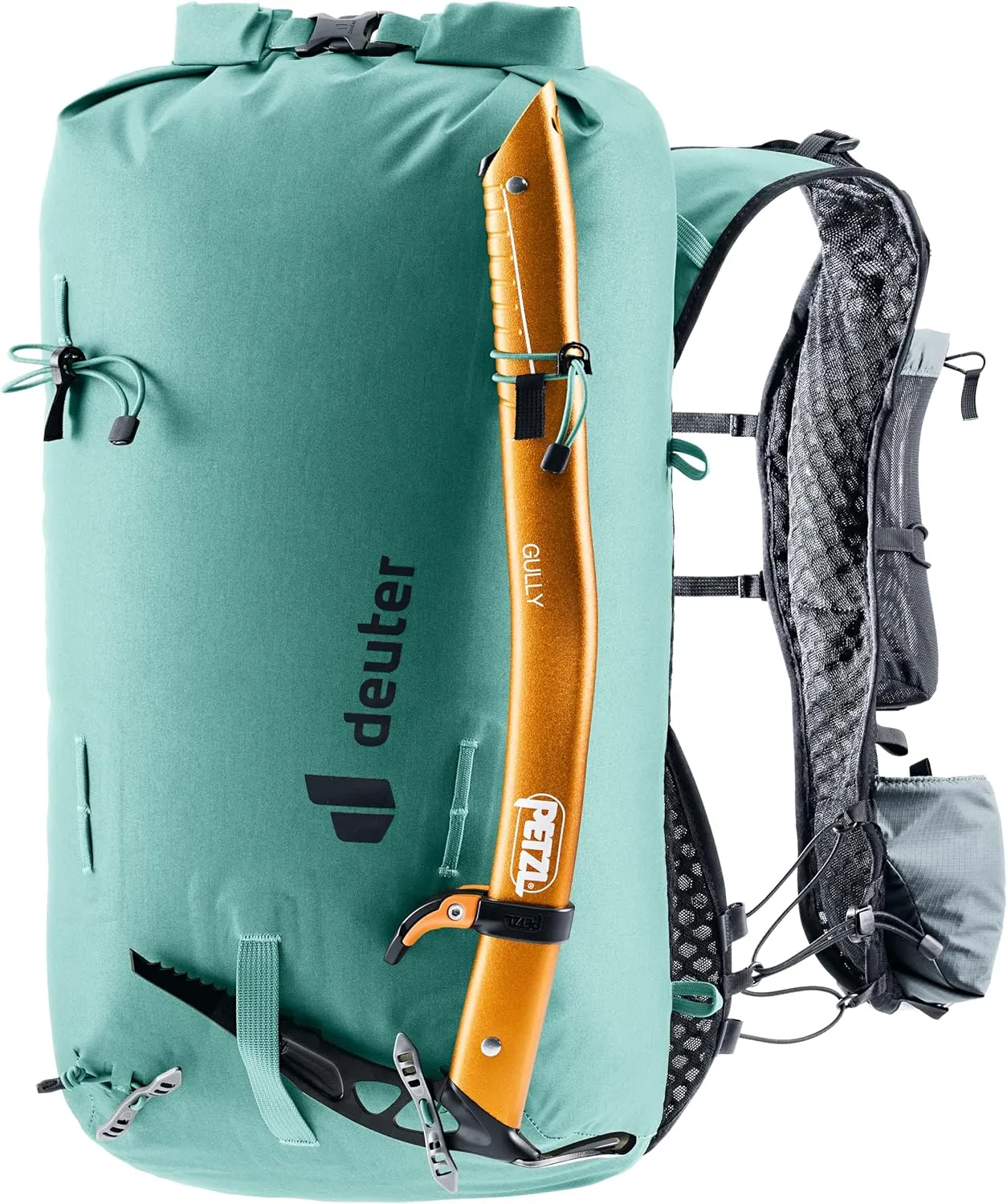 Deuter Vertrail 16L Alpine Backpack I Waterproof, Lightweight Hiking & Mountaineering Pack - Glacier-Graphite