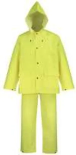 DiamondBack Unisex-Adult's Rain Suit (Yellow, Large),