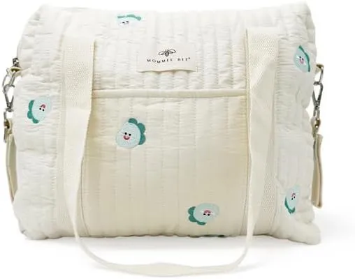 Diaper Bag Oliver Dinosaur l Bag Handmade Embroidery Lightweight & Eco-Friendly
