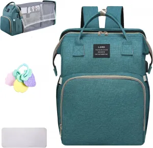 Diaper Bag with Changing Station,Baby Diaper Bag,Large Capacity,900d Excellent Oxford(Upgrade Green)