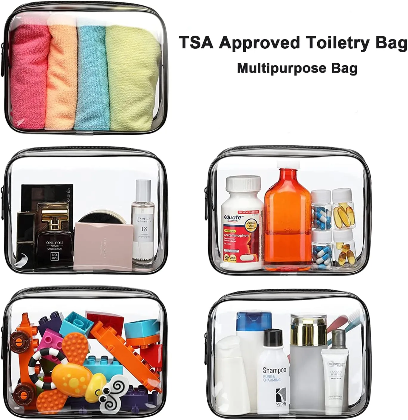 Diaper Bag with Organizing Pouches, Nappy Bags Handbag Multifunction Diaper Bag for Baby Care Travel Backpack Large Capacity Light Pink