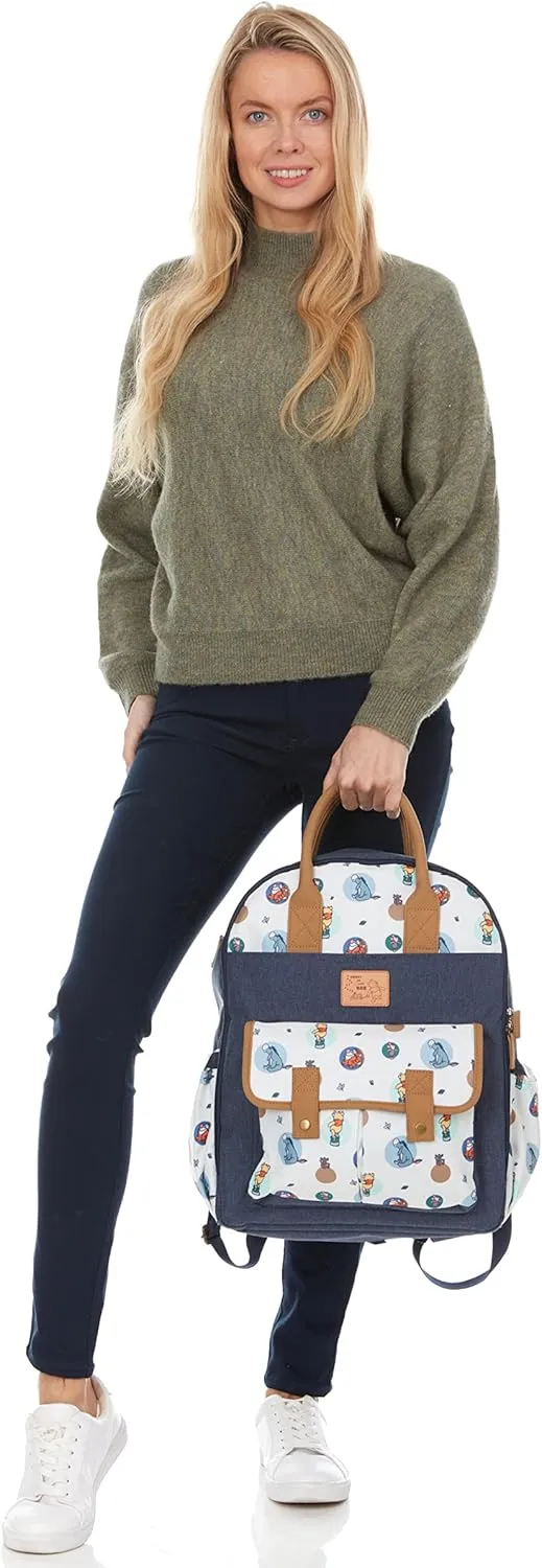 Disney Baby Diaper Bag, Winnie The Pooh Double Hnadle, Backpack