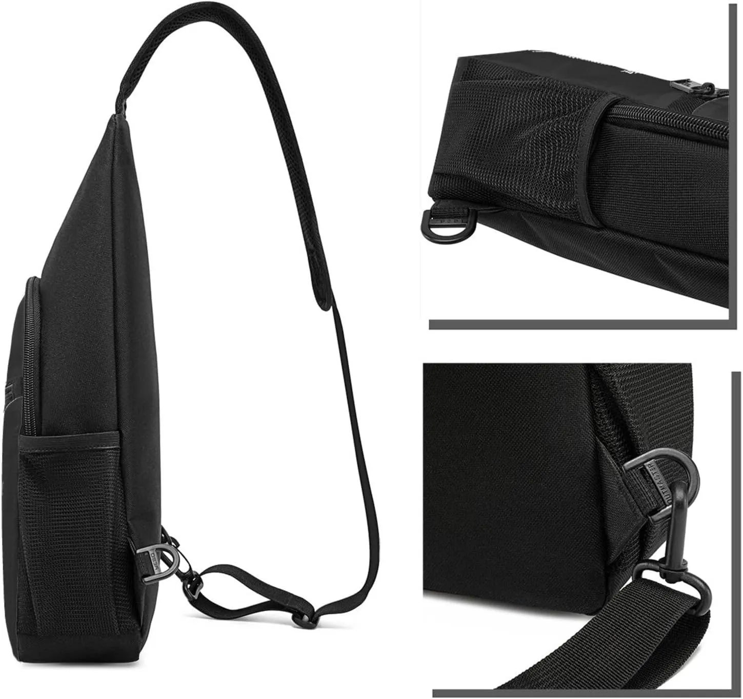 Donkey Pox The Disease Destroying America Unisex Chest Bag Lightweight Crossbody Shoulder Bag Travel Pocket Black