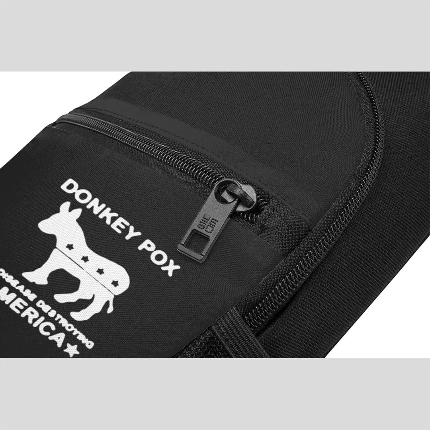 Donkey Pox The Disease Destroying America Unisex Chest Bag Lightweight Crossbody Shoulder Bag Travel Pocket Black