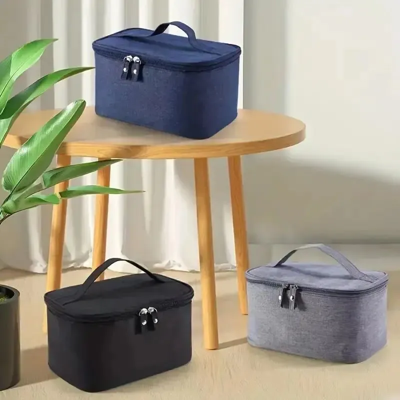 Double Layer Mens Toiletry Bag Portable and Spacious