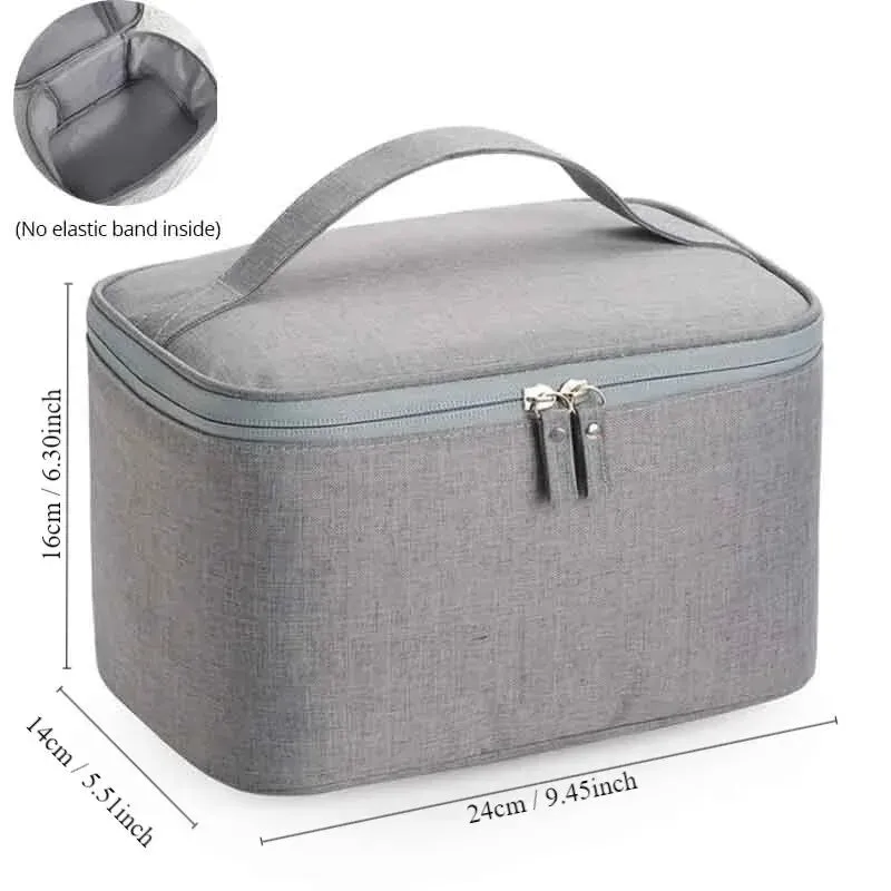 Double Layer Mens Toiletry Bag Portable and Spacious