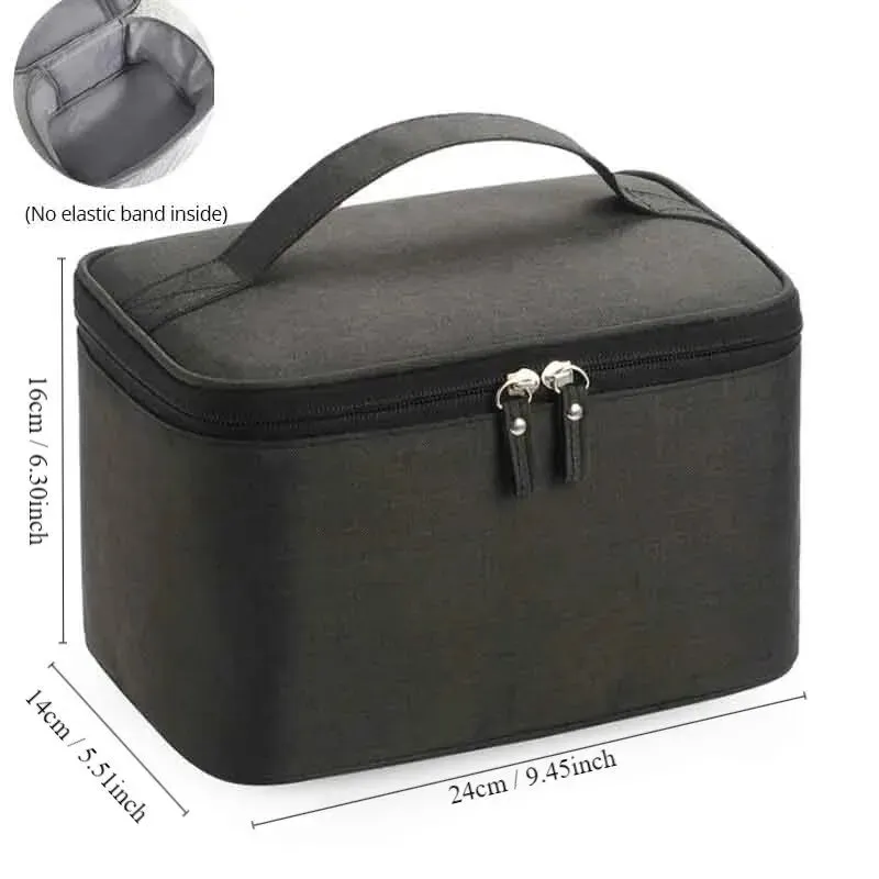 Double Layer Mens Toiletry Bag Portable and Spacious