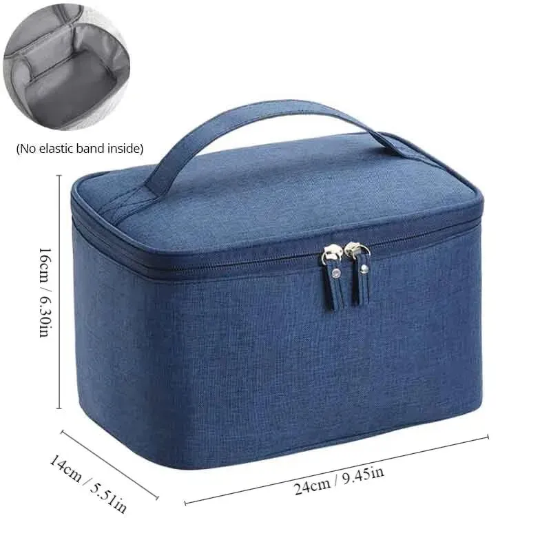 Double Layer Mens Toiletry Bag Portable and Spacious