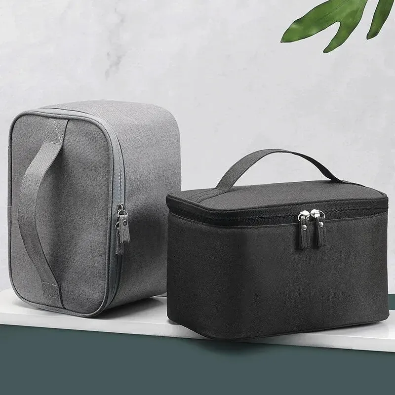Double Layer Mens Toiletry Bag Portable and Spacious