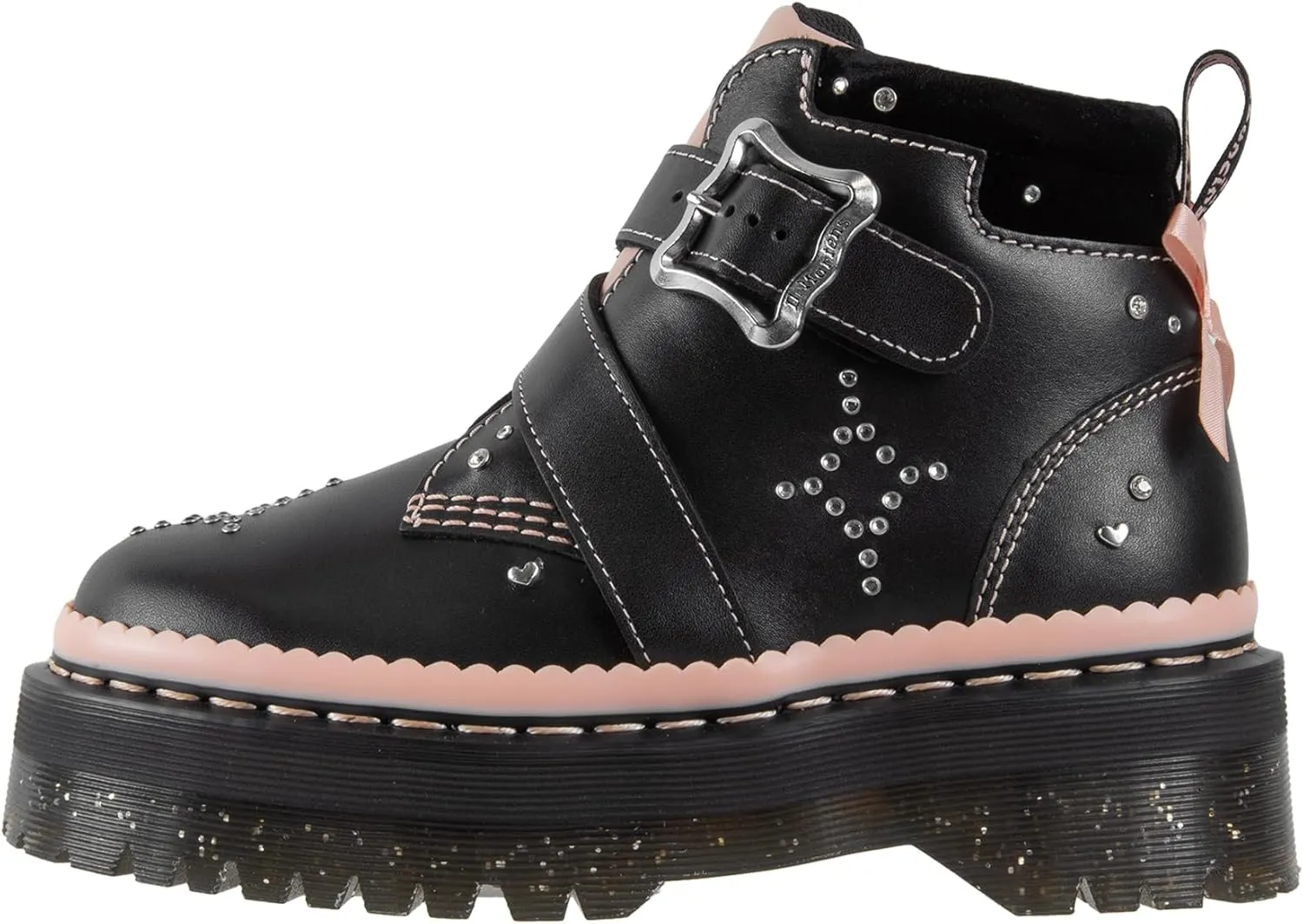 Dr. Martens Women's Caitie Buckle Platform Boot