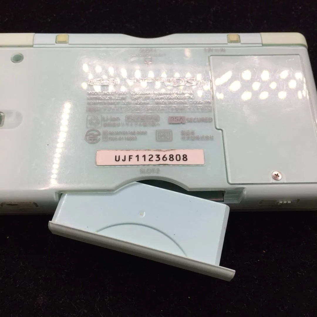 Dust Proof Cover Card Slot Cover Cap Dust Plug Case for NDS Lite for NDSL (White)