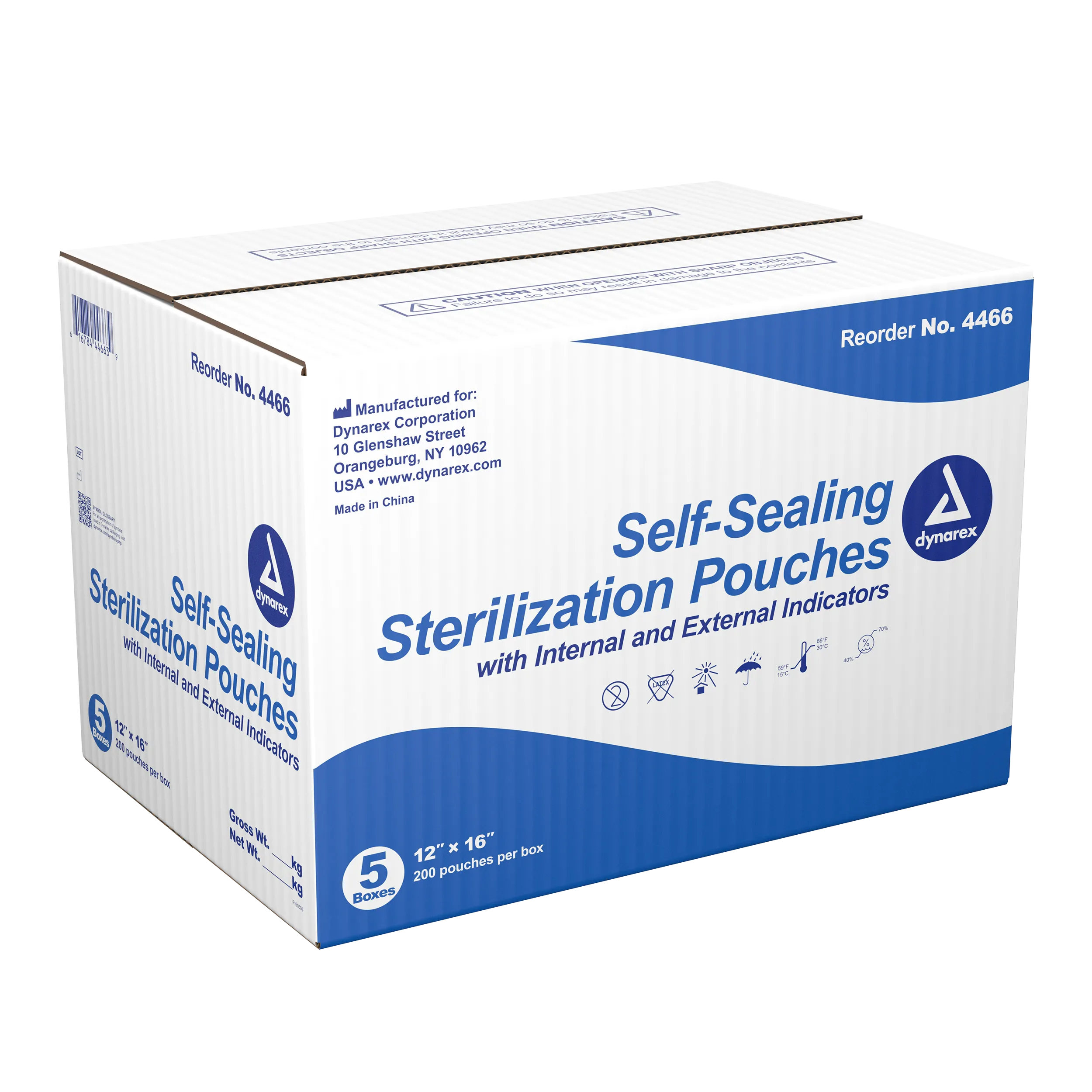 Dynarex - Sterilization Pouches 12" x 16"