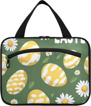 Easter Eggs Travel Toiletry Bag for Women & men Hanging Portable Toiletry Bag Large Capacity Travel Bag for Hold Cosmetics Skin Care Products Toiletries Large