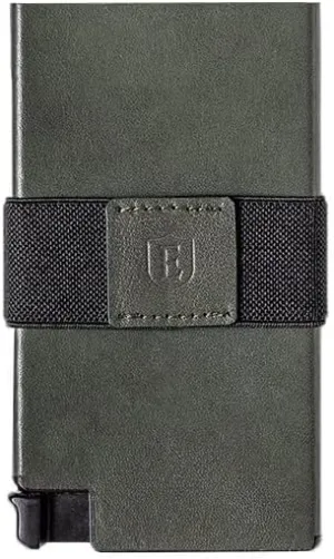 Ekster Senate Cardholder Wallet for Men | Slim Card Holder for Men w/RFID Blocking Layer | Minimalist Wallet w/Push Button for Quick Card Access | Juniper Green