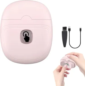 Electric Nail Clipper, Automatic Electric Nail Trimmer with Nail Clip Storage and LED Light, Rechargeable Automatic Nail Clipper, Electric Finger Toe Nail Cutter for Adults, Seniors, Baby, Children