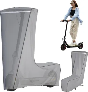 Electric Scooter Cover,1680D Heavy Duty Waterproof and Dustproof Oxford Cloth, UV Resistant & Anti-Scratch, Includes Storage Pouch,A Better Fitting Electric Scooter Cover (45x8x47)