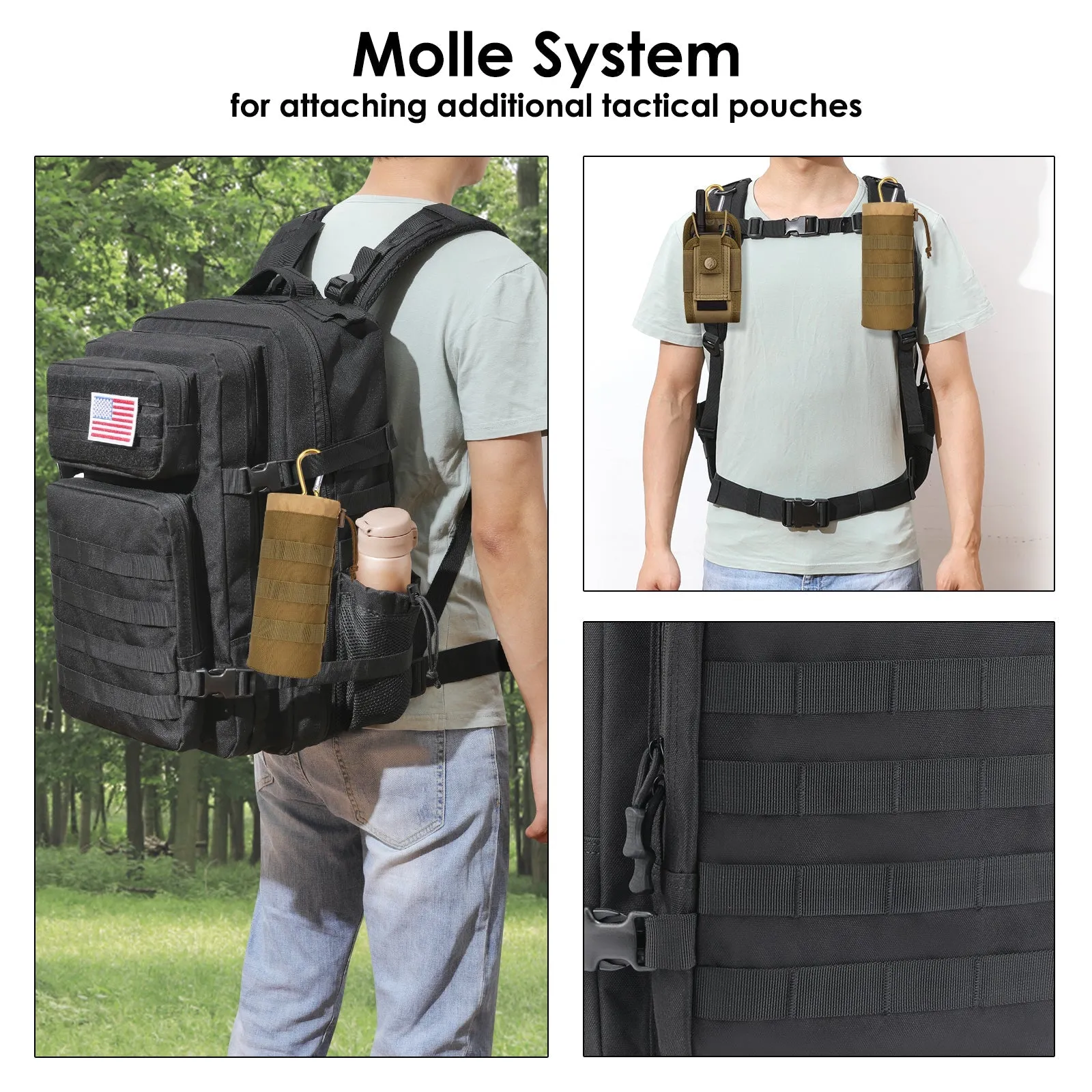 Elite Outdoor Tactical Assault Pack SL-#301