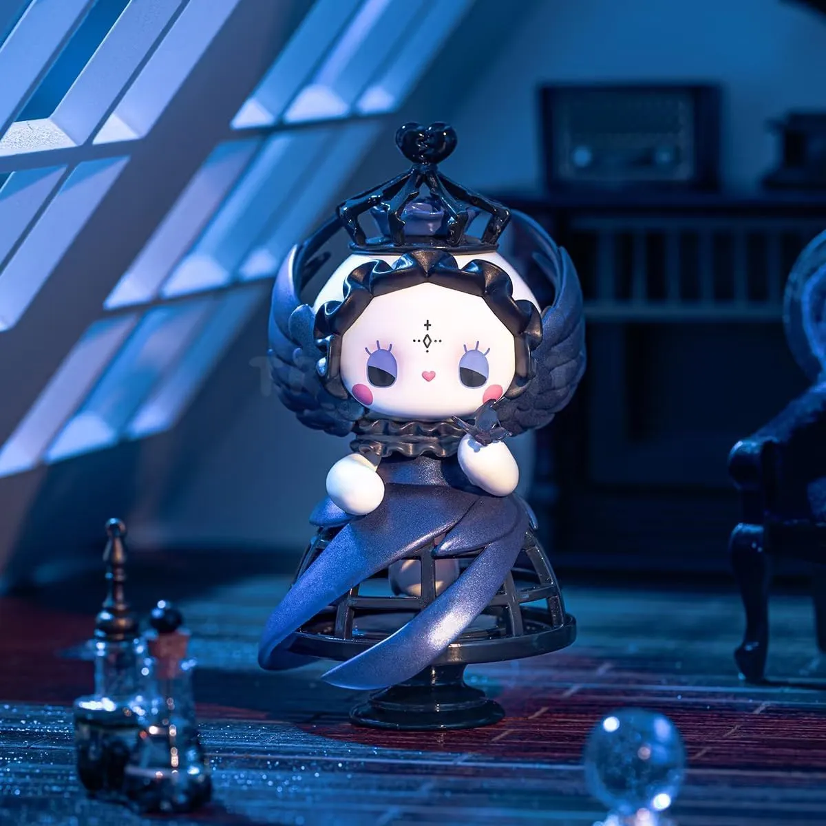 Emma Frostveil Villa Series Mystery Box Blind Toys Birthday Room Desktop Decoration Action Figure Confirm Style - Caged Vermilion Bird