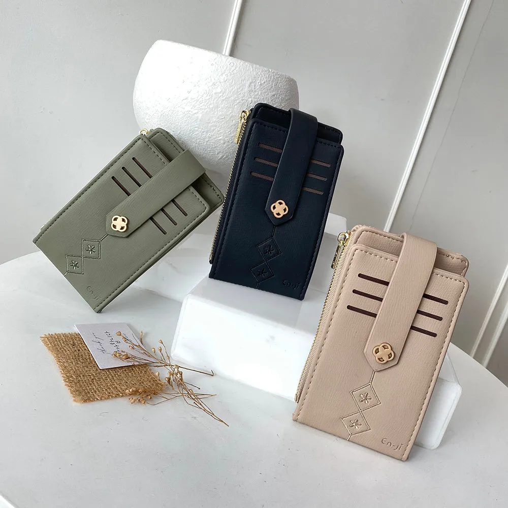 En-ji Hanjoo Wallet - Olive