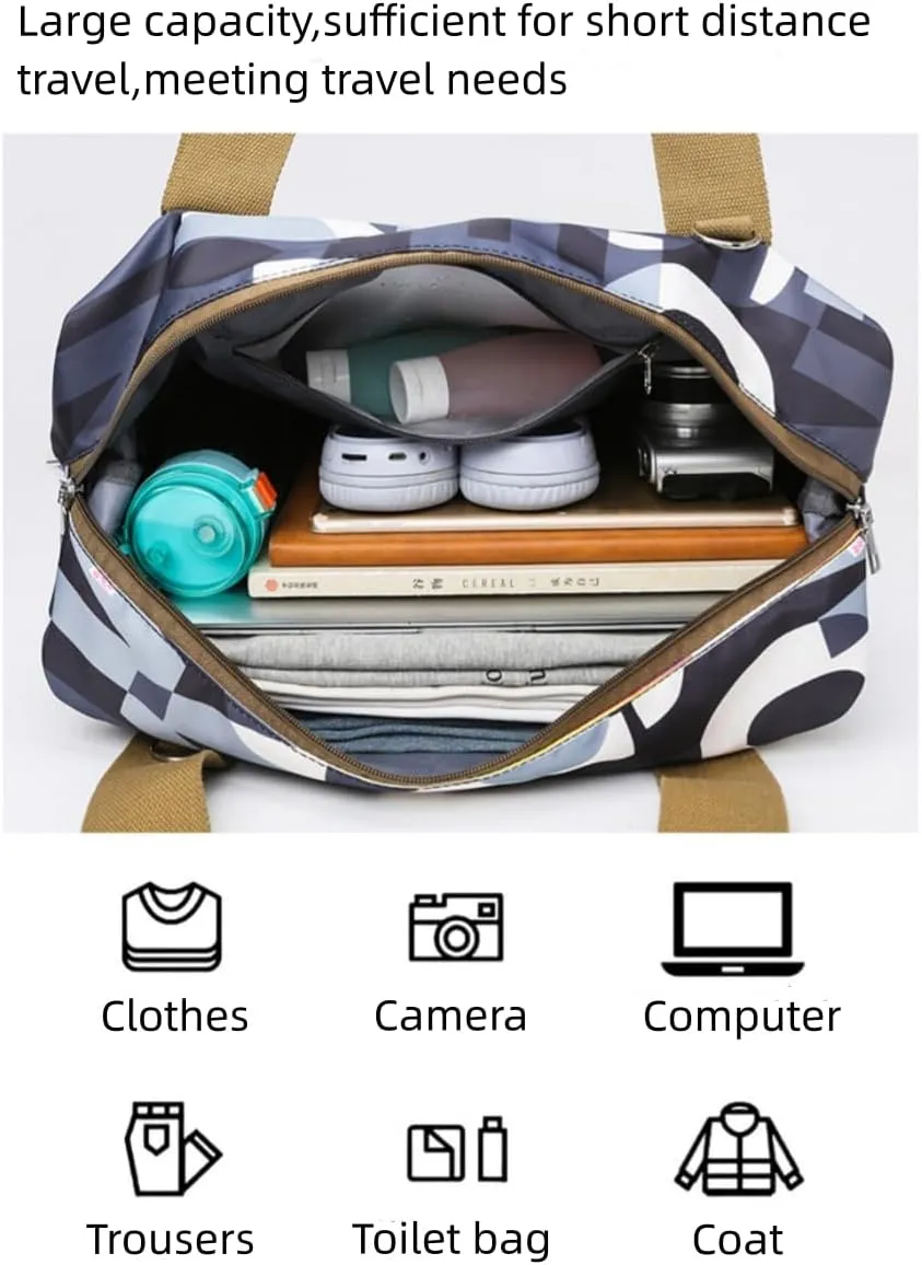 Expandable Carry Luggage Bag with Wheels Foldable Rolling Duffle Bag Large Capacity Dry Wet Separation Travel Bag Lightweight Suitcases for Men Women(Green)