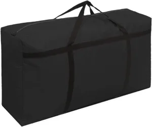Extra Large Storage Bag Moving bag Waterproof Travel Duffel Bag with Zips & Handles, Heavy Duty Thick Oxford Cloth Organizer Bag for Under Bed Storage Festival Decorations Organizer Bag(180L)