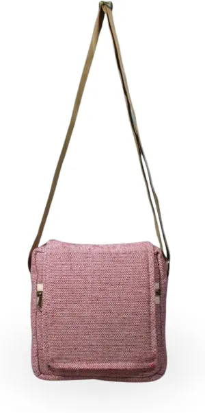 FIBERGOLD Hemp Shoulder Bag for Girls | Fancy Crossbody Sling Bag | Eco-Friendly Everyday Use Bag for Women