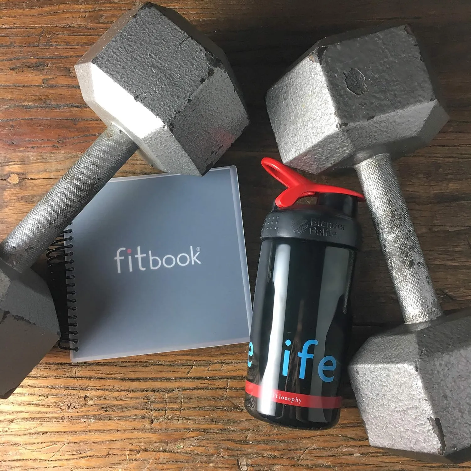 Fitlosophy Fitbook: 12 Week Fitness Journal and Planner for Workouts, Weight Loss and Exercise