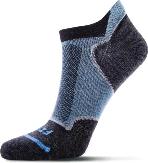 FITS Ultra Light No Show Merino Wool Running Socks For Men and Women, Lightweight, Whole Foot Comfort
