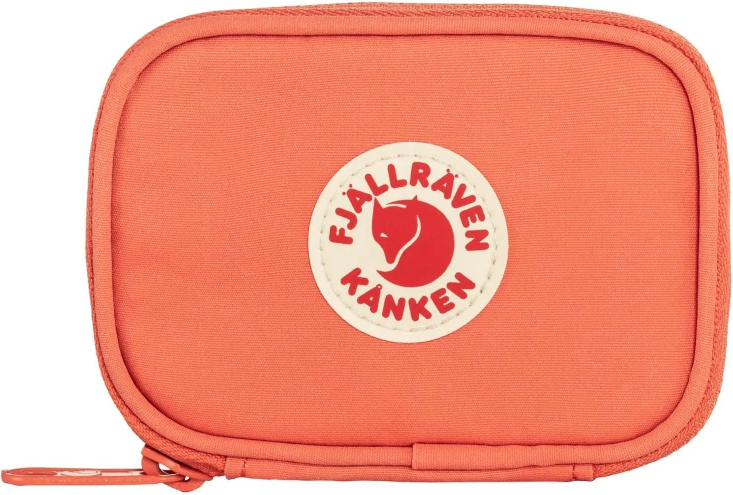 Fjällräven Kanken Card Wallet for Men, and Women - Zippered Compartment with Interior Coin Pocket, Exterior Sleeve, and Durable Design