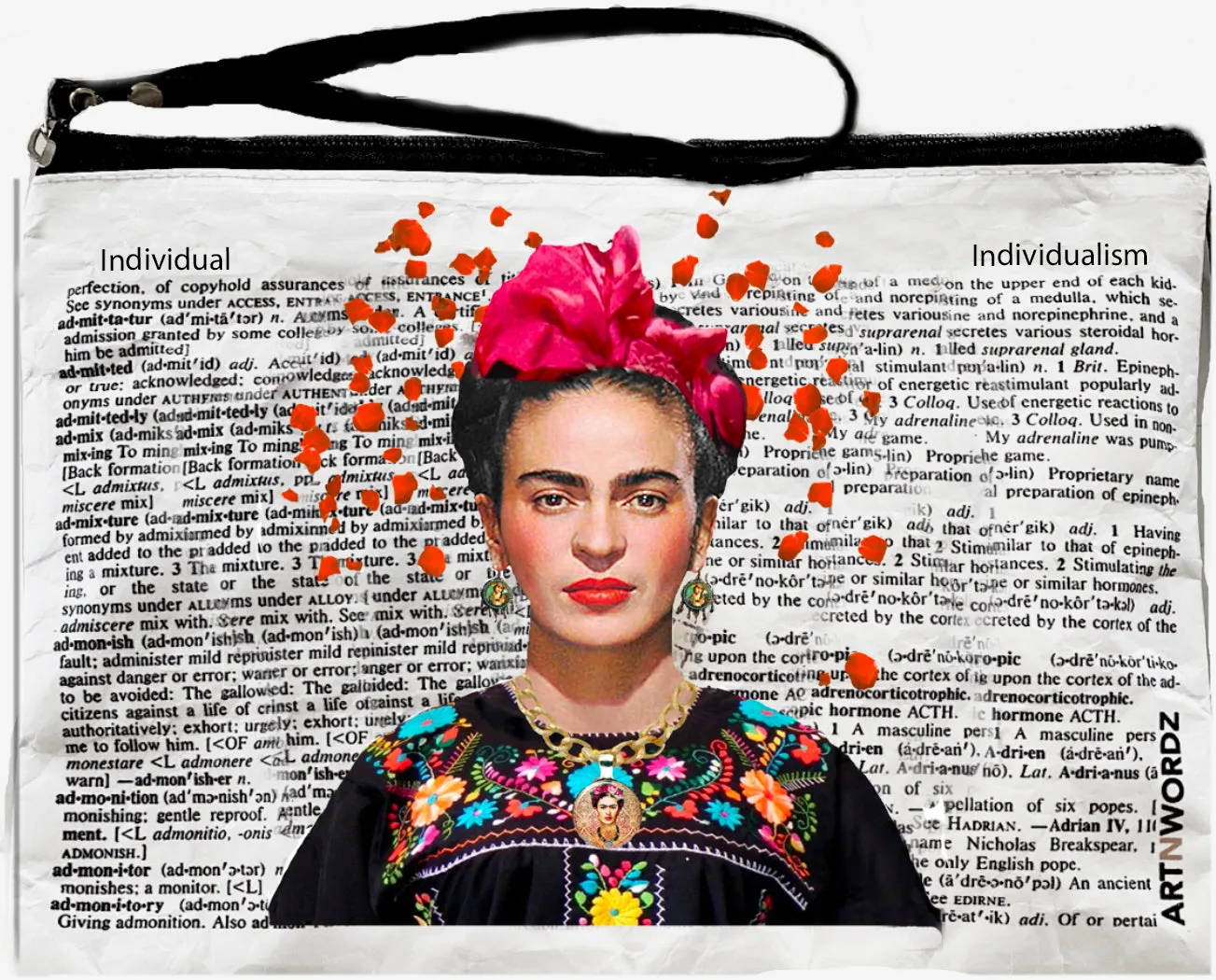FRIDA ROSE POUCH