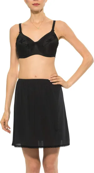 Gemsli Women's Non-Cling Nylon Half Slip HK300
