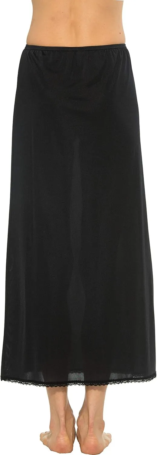 Gemsli Women's Non-Cling Nylon Half Slip HK300