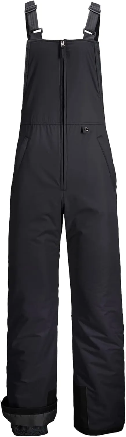 GEMYSE Men's Insulated Waterproof Ski Bib Overalls Winter Snowboarding Pants
