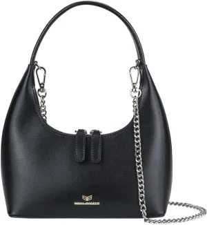 Genuine Leather Small Handbags for Women Fashion Casual Chain Shoulder Crossbody Bag 2600