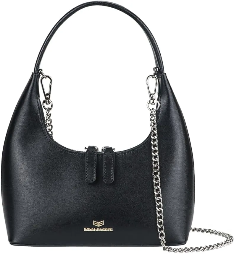 Genuine Leather Small Handbags for Women Fashion Casual Chain Shoulder Crossbody Bag 2600
