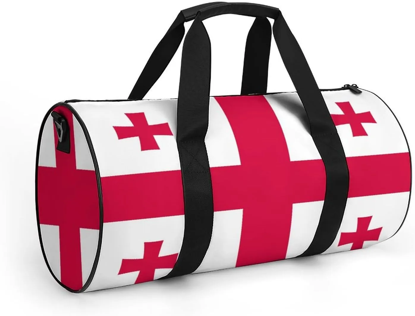 Georgia Flag Gym Bag with Wet Pocket Travel Duffel for Boys Girls Weekender Overnight