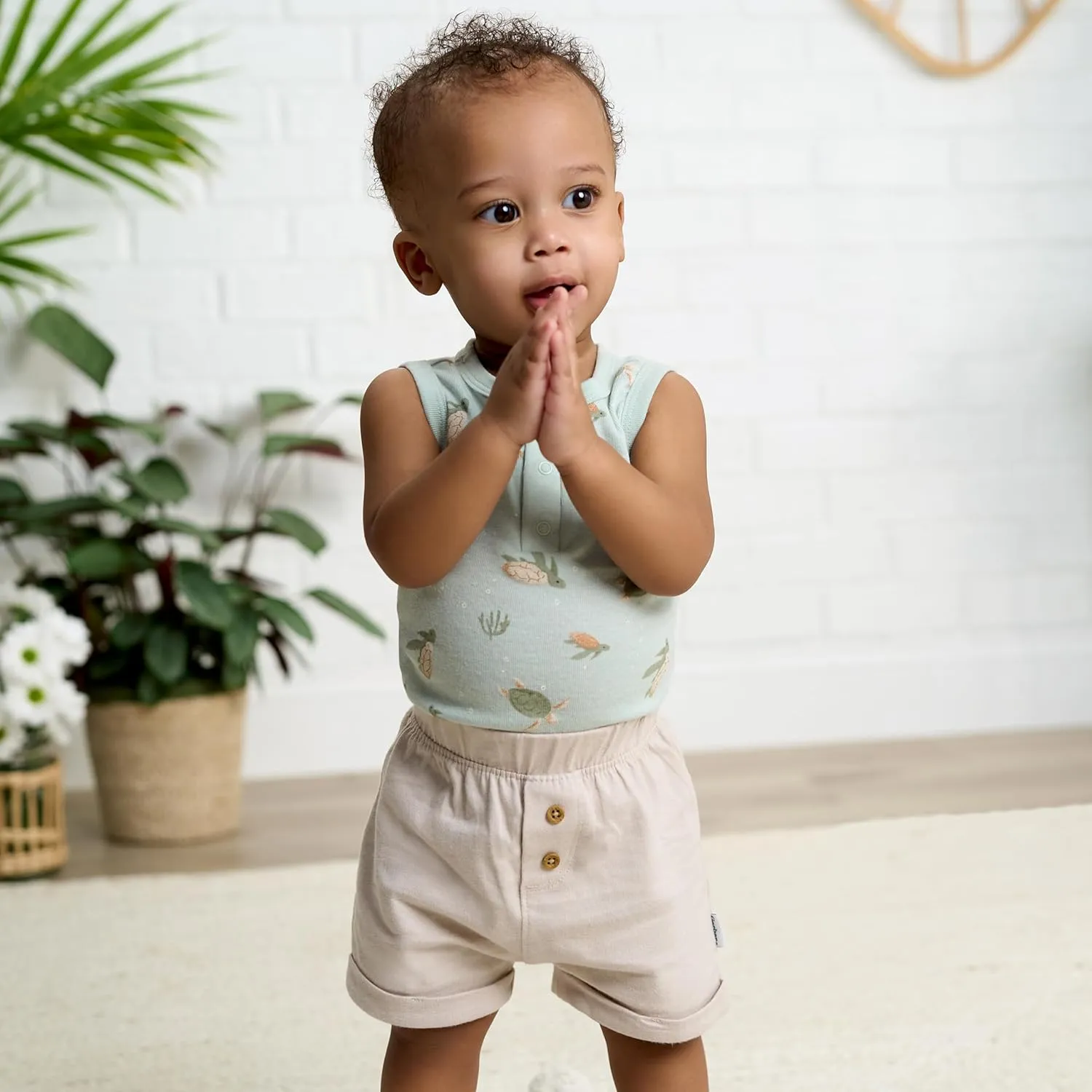 Gerber Baby Boys' Multi-pack Sleeveless Onesies Bodysuit