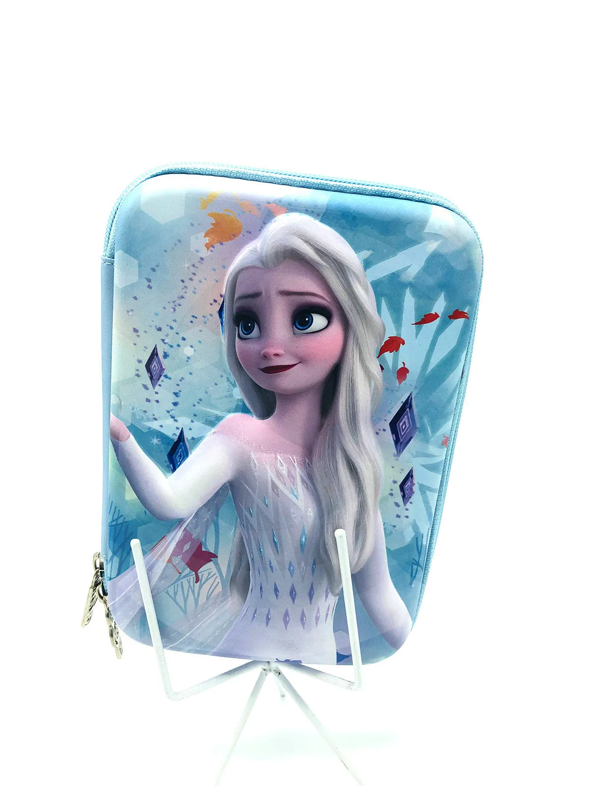 Girls Pencil Case 3D Frozen Style Multi functional Pouch Large Capacity