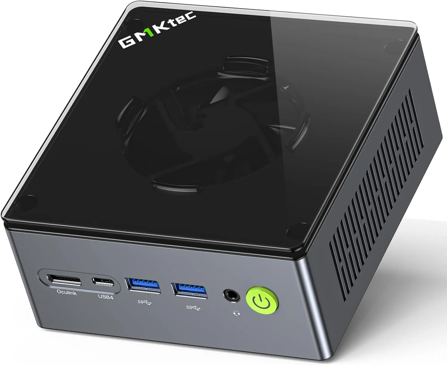 GMKtec Mini PC Gaming, M7 AMD Ryzen 7 PRO 6850H (8C/16T 4.70Ghz) Dual NIC LAN 2.5G Desktop Computer, 32GB DDR5 RAM   512GB Hard Drive PCle SSD, Dual USB4, HDMI 2.1, USB-C