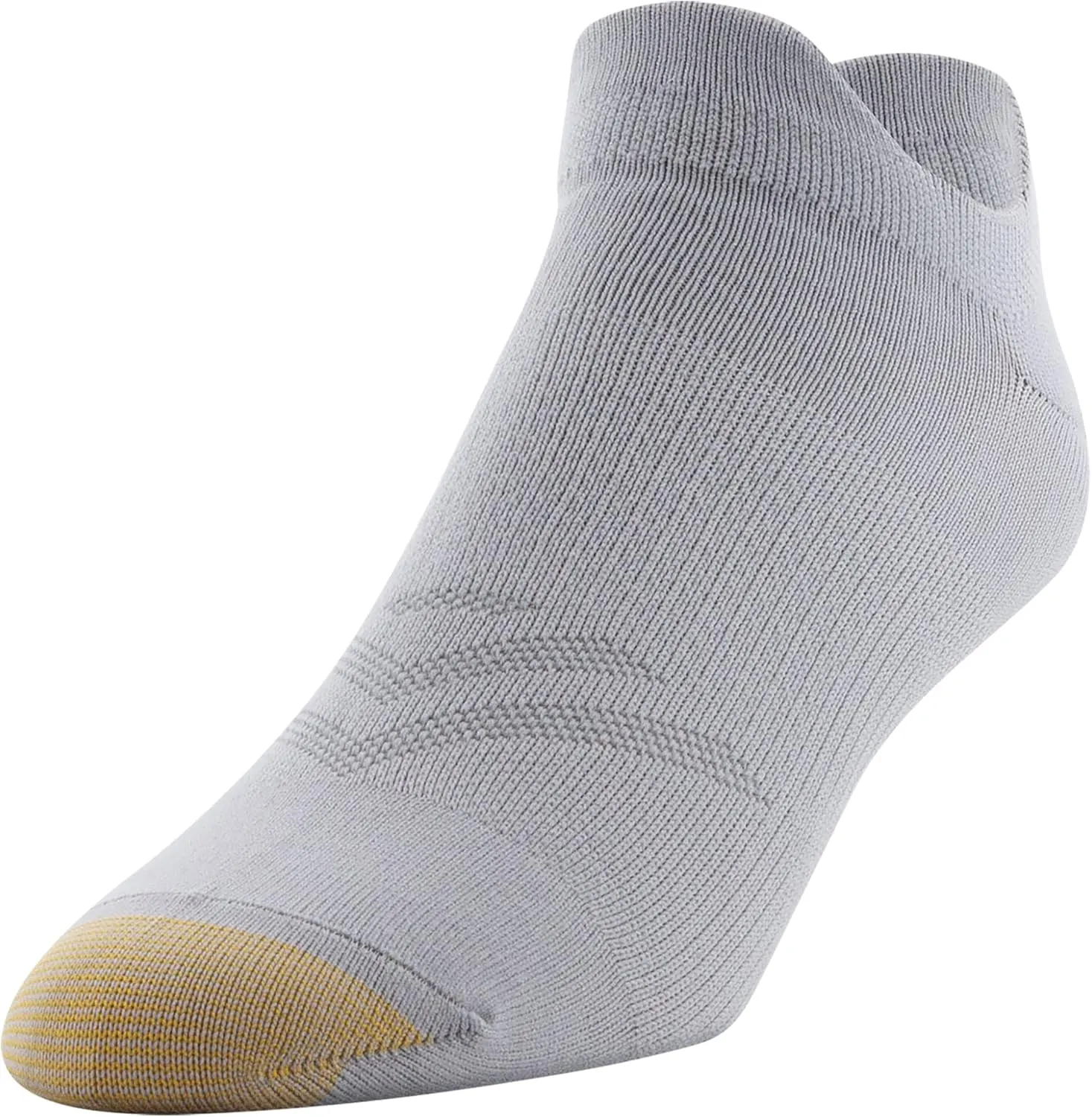 GOLDTOE Men's Nylon Lite No Show Socks, 6-Pairs