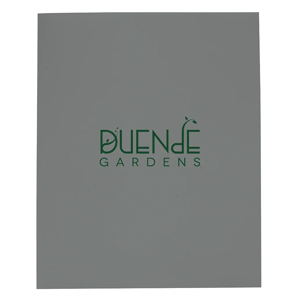 Good Value Gray Linen Paper Folder