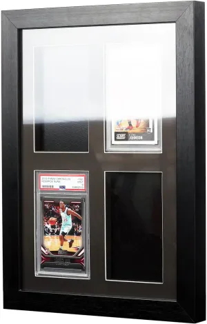 Graded Card Display Frame–Compatible with PSA, CGC, and TAG Slabs–Wall-Mount Trading Card Display Case for Sports Cards, Pokémon, and MTG