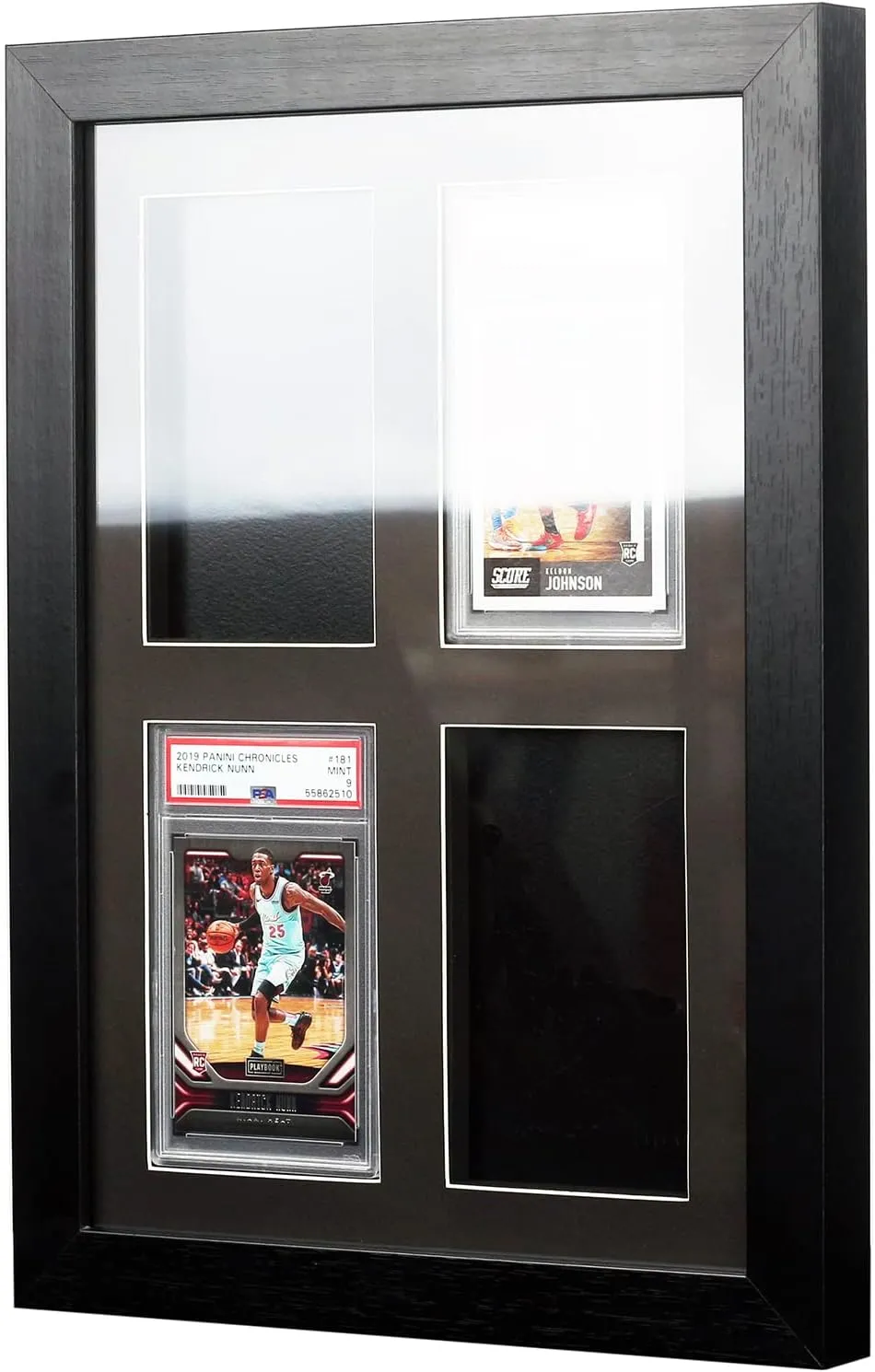 Graded Card Display Frame–Compatible with PSA, CGC, and TAG Slabs–Wall-Mount Trading Card Display Case for Sports Cards, Pokémon, and MTG
