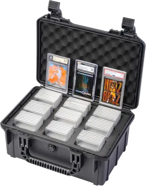 Graded Card Storage Box,Holds 90 Slabs,Card Storage Box for PSA,BGS,CSG,CGC,SGC,Graded Card Case for Sports Cards