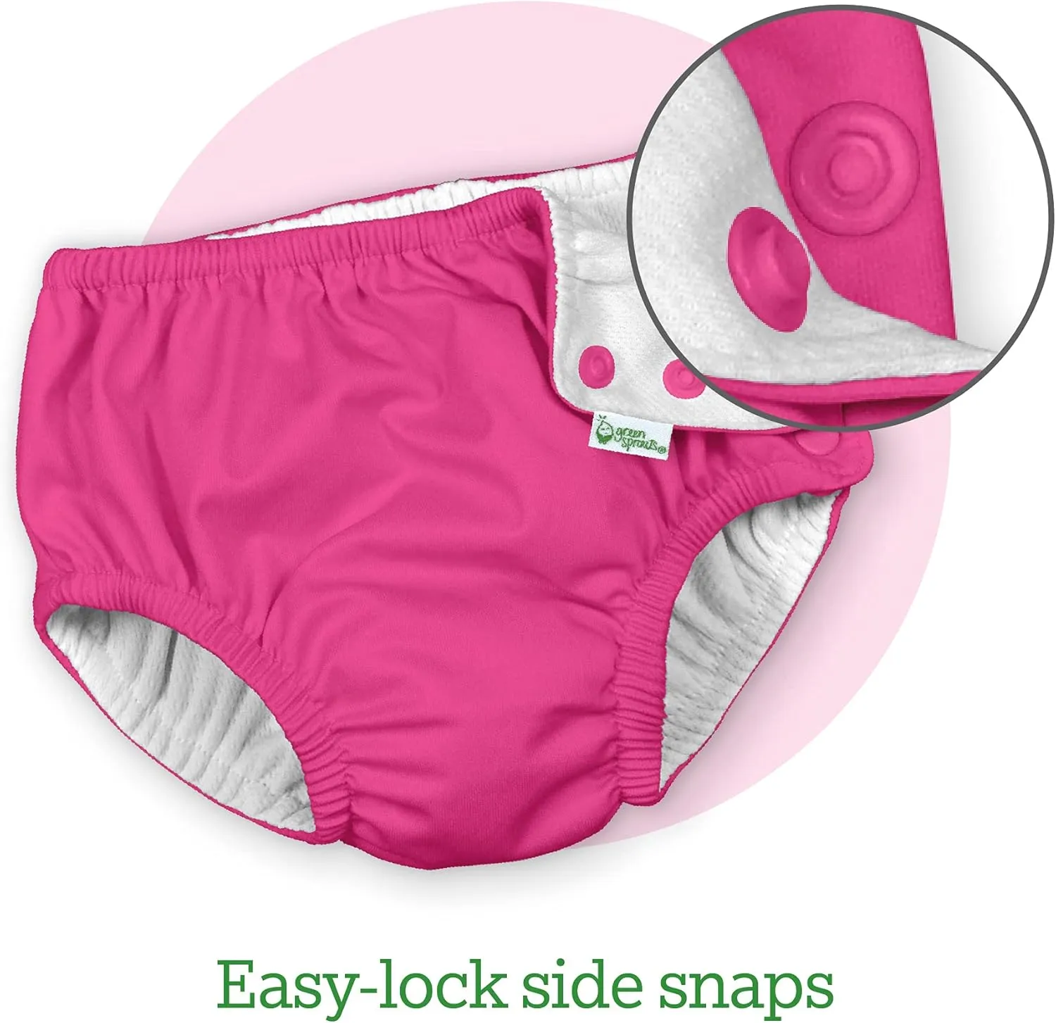 Green Sprouts Baby-Boys Snap Reusable Swim Diaper